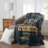 Golden Knights OFFICIAL NHL "Digitize" Raschel Throw Blanket; 60" x 80"